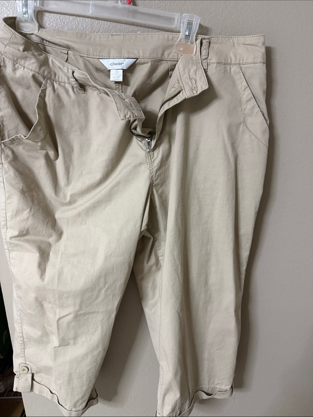 Christopher & Banks Beige Capris